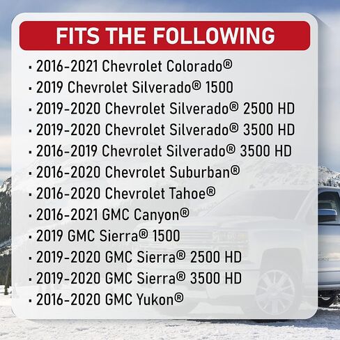 مفتاح التحكم في فرامل المقطورة البديل - متوافق مع مركبات Chevy وGMC - 2014-2020 - كولورادو، سيلفرادو 1500، سوبربان، كانيون، تاهو، سييرا 2500، يوكون - يستبدل 84108373، 23145874 in Saudi Arabia