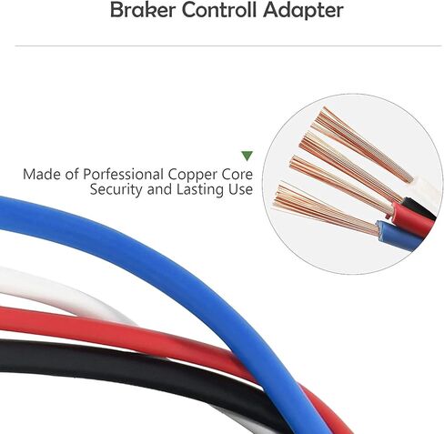 RED WOLF Brake Control Wiring Harness Adapter Connector Select for Honda Pilot Ridgeline 2006-2020, Acura MDX 2006-2017 Plug in Electric Brake Controller for Hook Towing Hitch Trailer RV Connector in Kuwait