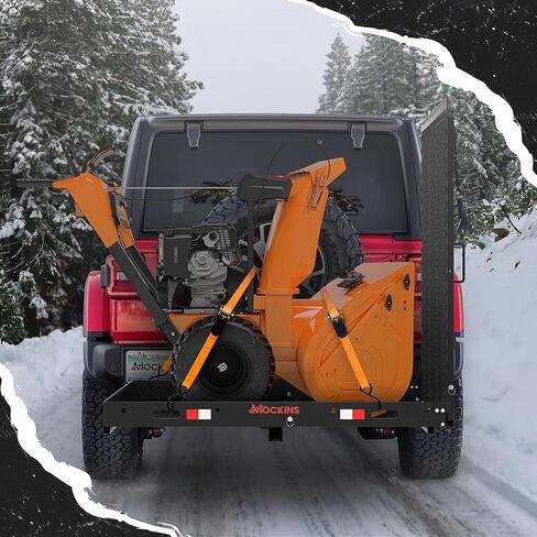 قبعة موكينز 500 رطل. حامل حامل بضائع قابل للطي مع منحدر |48 بوصة طول × 28.5 بوصة عرض × 4.5 بوصة ارتفاع رف كرسي متحرك للسيارة | حامل سكوتر متحرك من الصلب شديد التحمل مع منحدر | حامل كرسي متحرك لوصلة وصلة السيارة in Kuwait