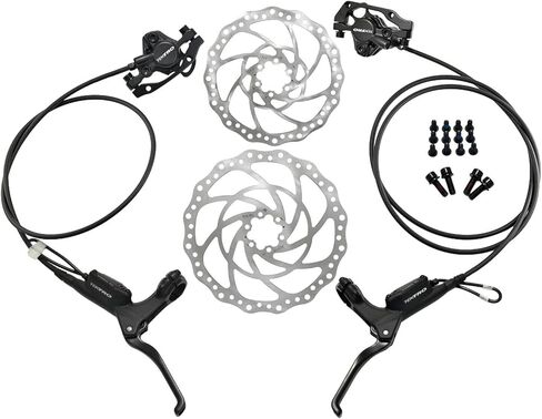 TEKTRO HD-E350 فرامل قرصية للدراجة الإلكترونية مع فرجار مكبس مزدوج مع تحكم بمستشعر، MH2711 in Kuwait