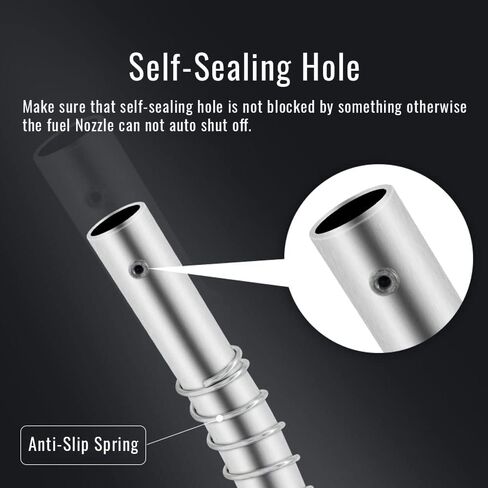 60L/min Big Flow Rate Aluminum Alloy 3/4 Inch NPT Green Automatic Shut Off Fuel Nozzle for Diesel Kerosene Biodiesel in Saudi Arabia