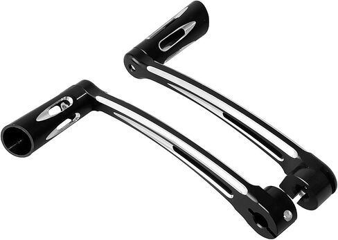 XMMT زوج من الكعب لأصابع القدم ورافعة ناقل الحركة لموديلات Harley Touring FLT FLH 1997-2022، أسود in Saudi Arabia