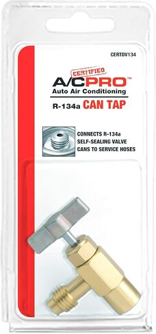 مكيف هواء السيارة InterDynamics AC Pro R134A يمكن الاستفادة منه، مجموعة إعادة شحن التيار المتردد القابلة لإعادة الاستخدام، 6 عبوات، CERTDV134-6-6PK in Kuwait