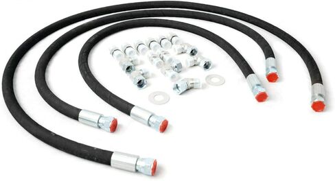 GXP Allison 5/8" 1200 PSIB خطوط تبريد ومحولات نقل الحركة المتوافقة مع 2001-2010 Chevy/GMC 6.6 LB7 LLY LBZ LMM Duramax Diesel 6.6L in Kuwait