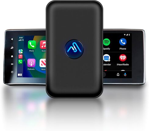 AutoSky 2 في 1 محول CarPlay اللاسلكي وAndroid Auto للمصنع السلكي CarPlay وAndroid Auto 2024 التوصيل والتشغيل للسيارات من 2015 لنظام التشغيل iPhone OS وAndroid OS in Kuwait