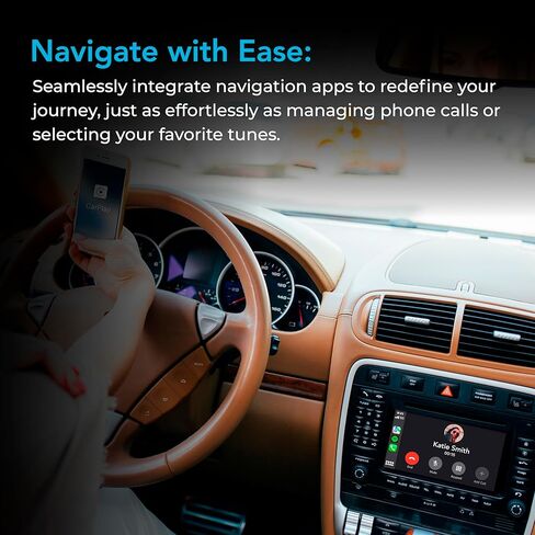 AutoSky 2 في 1 محول CarPlay اللاسلكي وAndroid Auto للمصنع السلكي CarPlay وAndroid Auto 2024 التوصيل والتشغيل للسيارات من 2015 لنظام التشغيل iPhone OS وAndroid OS in Kuwait