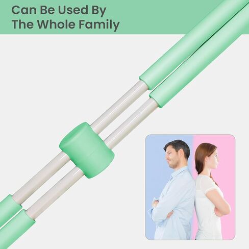 عصا اليوغا للجسم| عصي تصحيح الوضعية تمنح الدعم وتمليس الرقبة والكتف| عصا تصحيح التصميم القابلة للسحب للجميع in Kuwait