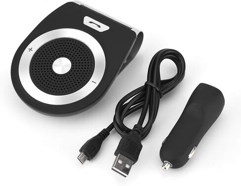 Zerone Car Hands-Free, Smart Wireless Hands-Free Car Kit Visor Clip Speakerphone in Saudi Arabia