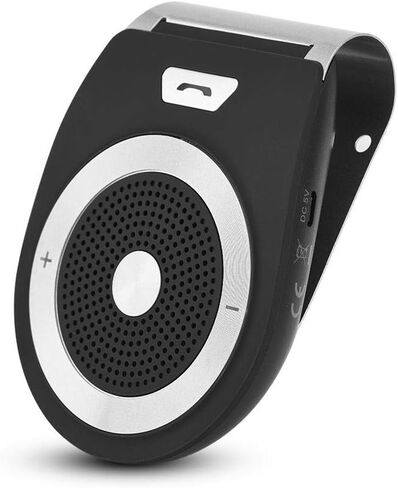 Zerone Car Hands-Free, Smart Wireless Hands-Free Car Kit Visor Clip Speakerphone in Saudi Arabia