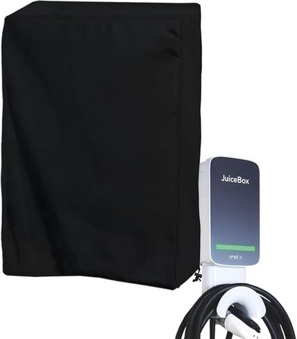 Electric Car Charging Pile Cover,High Density 600D Oxford dustproof Cloth ,Dustproof and waterproof covers for charging piles,Fit for All-weather. (Large Size 15″H x 12″W x 8″D) in Saudi Arabia