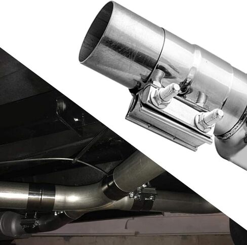 ESPEEDER 2.0 "اللفة المشتركة الفرقة المشبك العادم المشابك أجزاء الأنابيب الفولاذ المقاوم للصدأ 2 قطعة in Kuwait