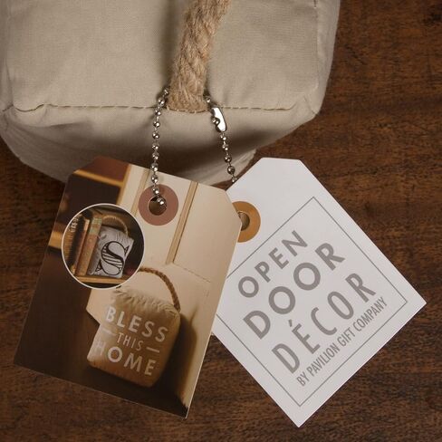 Pavilion Gift Company 72157 No Place Like Home سدادة باب، 5 × 4.75 × 6 بوصات، رمادي in Kuwait