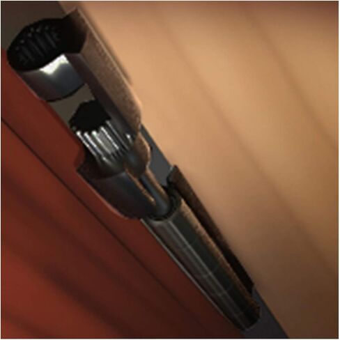 Nuk3y Door Saver 2 II يتوقف دبوس المفصلات يناسب جميع المفصلات السكنية من 3 إلى 4-1 / 2 (نيكل الساتان) in Kuwait