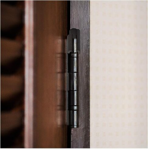 Nuk3y Door Saver 2 II يتوقف دبوس المفصلات يناسب جميع المفصلات السكنية من 3 إلى 4-1 / 2 (نيكل الساتان) in Kuwait