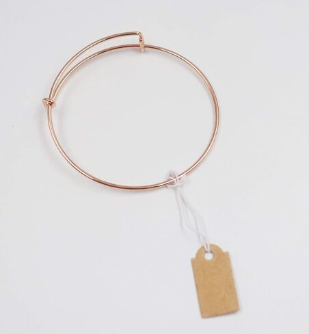 Sowaka 100 Pcs Display Tags with Hanging String Mini Writable Blank Label Display Tags for Jewelry Store Price Marking Ornament Pricing Product Clothing Hanging Tags (Small, Kraft) in Saudi Arabia