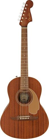 Fender Sonoran Mini Dreadnought Guitar Bundle with Gig Bag, Strap, Clip-on Tuner, Strings, String Winder, Picks, and Austin Bazaar Instructional DVD - Natural in Saudi Arabia