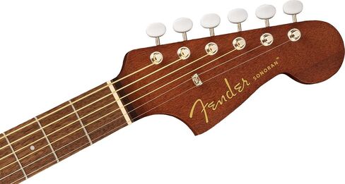 Fender Sonoran Mini Dreadnought Guitar Bundle with Gig Bag, Strap, Clip-on Tuner, Strings, String Winder, Picks, and Austin Bazaar Instructional DVD - Natural in Saudi Arabia
