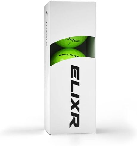 كرة جولة ONCORE GOLF ELIXR (2020) - كرات جولف عالية الأداء - أخضر غير لامع (درزة واحدة | 12 كرة جولف ممتازة) تحكم ومسافة وإحساس وأداء لا مثيل له in Kuwait