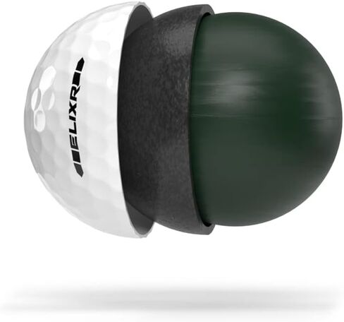 كرة جولة ONCORE GOLF ELIXR (2020) - كرات جولف عالية الأداء - أخضر غير لامع (درزة واحدة | 12 كرة جولف ممتازة) تحكم ومسافة وإحساس وأداء لا مثيل له in Kuwait