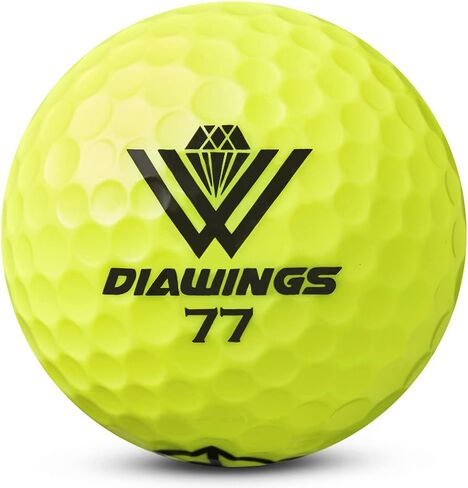 Diawings Max Distance Golf Balls for Maximum Distance, Anti Slice, Low Spin, Straight Shots | Half Dozen X 2, 12 Balls | White, Pink, Orange, Yellow in Saudi Arabia