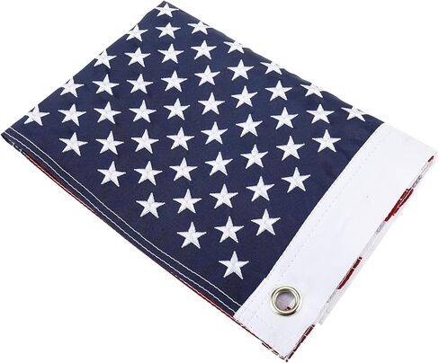 علم القارب الأمريكي WerkWeit مع نجوم مطرزة مقاس 30.48 × 45.72 سم خطوط مخيطة من النايلون عالي التحمل تستخدم على نطاق واسع لقوارب اليخوت وغيرها من الاستخدامات الخارجية in Kuwait