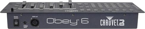 CHAUVET Obey 6 Compact Universal 6 Fixture DMX Lighting Controller + DMX Cables in Saudi Arabia