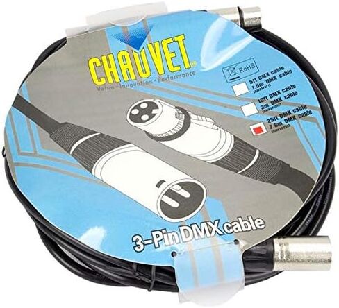 CHAUVET Obey 6 Compact Universal 6 Fixture DMX Lighting Controller + DMX Cables in Saudi Arabia