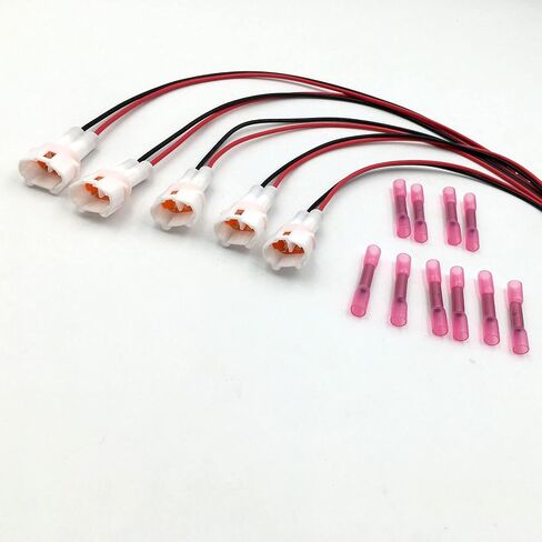 ALLMOST 5PCS Compatible with Yamaha Wolverine Accessory Power Lead Kit - B4J-H25B0-V0-00, White in Saudi Arabia