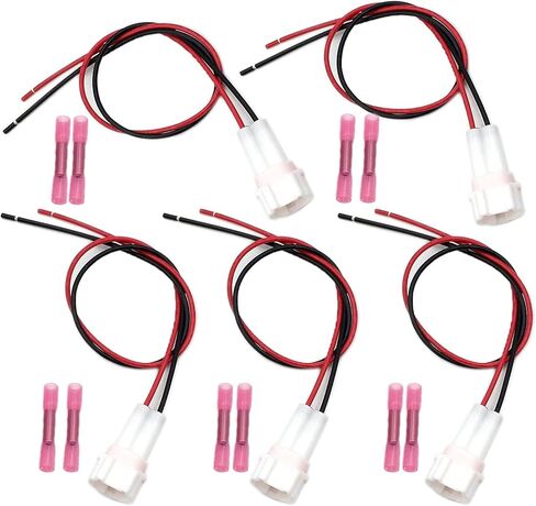ALLMOST 5PCS Compatible with Yamaha Wolverine Accessory Power Lead Kit - B4J-H25B0-V0-00, White in Saudi Arabia