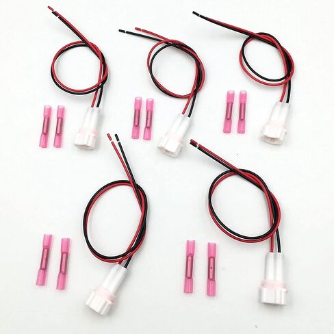ALLMOST 5PCS Compatible with Yamaha Wolverine Accessory Power Lead Kit - B4J-H25B0-V0-00, White in Saudi Arabia