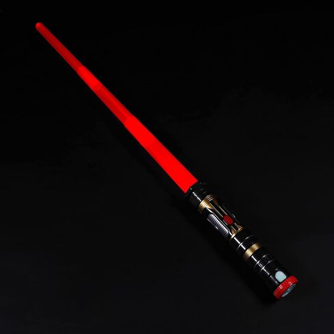 MewduMewdu Light Up Saber with Electronic Lights & FX Sound for Kids and Adults, Purple Blue Red Changing LED Light Expandable Saber Sword Toy for Roleplay(Standalone) in Saudi Arabia