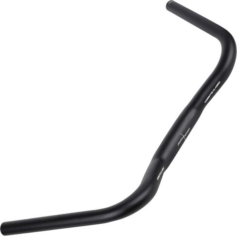 SATORI NOIRETTE CLASSIC Trekking Commuting Bike Bicycle Aluminium Alloy Swept Back Flat Handlebar 31.8x550mm - Rise 43mm - Sweep 70 Degree in Saudi Arabia