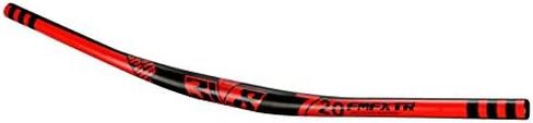 UPANBIKE Road Mountain Bike Handlebar Lengthen Aluminum Alloy 720 780mm*31.8mm Riser Bar (720mm Red) in Saudi Arabia