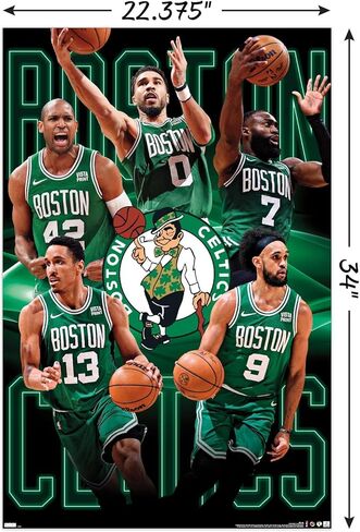 Trends International NBA Boston Celtics - ملصق حائط للفريق 23 in Kuwait