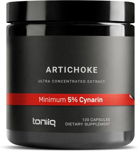 Artichoke Extract Capsules (18000mg) with 60mg of Cynarine - Digestion and Liver Support - 15 to 1 Concentrated Artichoke Leaf Extract Standardized Concentration to 5% Cynarine - 120 Veg Capsules in Saudi Arabia