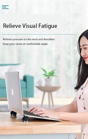 Ergonomic Laptop Cooling Pad - Portable Magnetic Cooler Stand for Laptop Computer in Kuwait