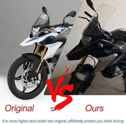 ملحقات 17 18 19 20 21 22 G 310 GS حاجب شاشة الزجاج الأمامي للتجول في الزجاج الأمامي Pare-brise لسيارات BMW G310GS G 310GS 2017 2018 2019 2020 2021 2022 (واضح) in Kuwait