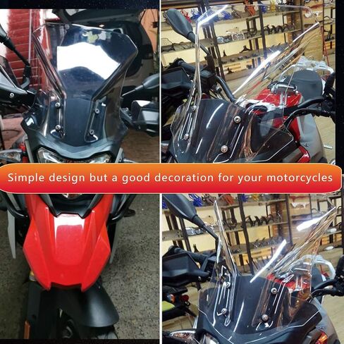 ملحقات 17 18 19 20 21 22 G 310 GS حاجب شاشة الزجاج الأمامي للتجول في الزجاج الأمامي Pare-brise لسيارات BMW G310GS G 310GS 2017 2018 2019 2020 2021 2022 (واضح) in Kuwait