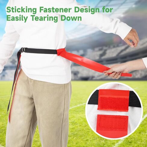 مجموعة علم كرة القدم، مجموعة أعلام وأحزمة كرة القدم لـ 14 لاعبًا، بما في ذلك 14 حزامًا، و56 علمًا لكرة القدم، و8 مخاريط، ومجموعة مسابقة علم كرة القدم in Kuwait