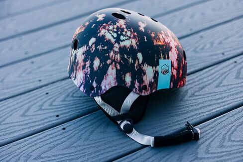 Liquid Force 2024 Flash (Black Tie-Dye) Wakeboard Helmet- X-Large in Saudi Arabia
