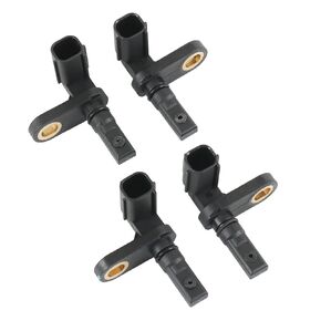 ABS Wheel Speed Sensor 4PCS Replacement for Toyota Tundra 2007-2017 Sequoia 2008-2017, Replace ALS1790 ALS1791 89542-0C020 895430C020