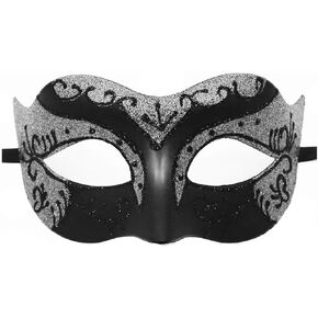 MYMENU Masquerade Mask for Men Women Venetian Halloween Mask for Costume Party Prom Ball