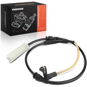 A-Premium Front Passenger Brake Pad Wear Sensor Compatible with BMW M3 2008-2009, Replace# 34352283405