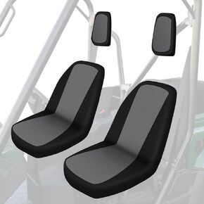 UTV Seat Covers Compatible with 2004-2021 Yamaha Rhino 700 660 450 Micro Fiber Leather Waterproof Seat Covers for Rhino Accessories in Kuwait