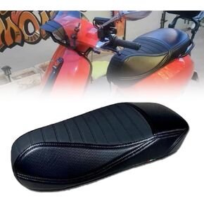 Modified Thickened Softened Waterproof Seat Cushion Cover Breathable Shock Absorption for Vespa GTS300 Sprint 150 Primavera 150 (GTS300(Smooth))