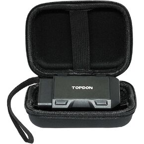 Topdon Scanner Bag Bluetooth OBD2 Car Scan Tool,Code Reader Diagnostic Tool,Storage Holder Box for USB Cables,Compatible with Topscan/Pro/Carpal/BlueDrive/Fixd (Bag Only)