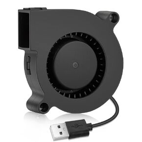 60mm x 15mm USB Blower Fan 5V Brushless DC Cooling Electronic Project Equipment Cabinet Cooler Ventilation