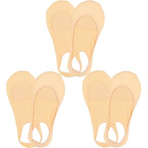 Sock-Style Metatarsal Pads for Women, 3 Pairs Ball of Foot Cushion for Women & Men, Foot Pain of Metatarsalgia Mortons Neuroma Calluses Blisters