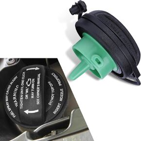 1 PC Car Sealed Fuel Cap, OEM #8K0201550N, 3C0201550N, 3C8201550E, A5A4Q5CC Accessories, Compatible with 2006-2010 VW Passat, 2009-2017 VW CC, 2007-2016 VW Eos, 2009-2017 VW Tiguan (Black)