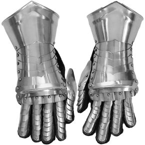 THOR INSTRUMENTS Medieval Knight Gothic Style Gauntlets Functional Armor Gloves Rustic Vintage Home Decor Gifts
